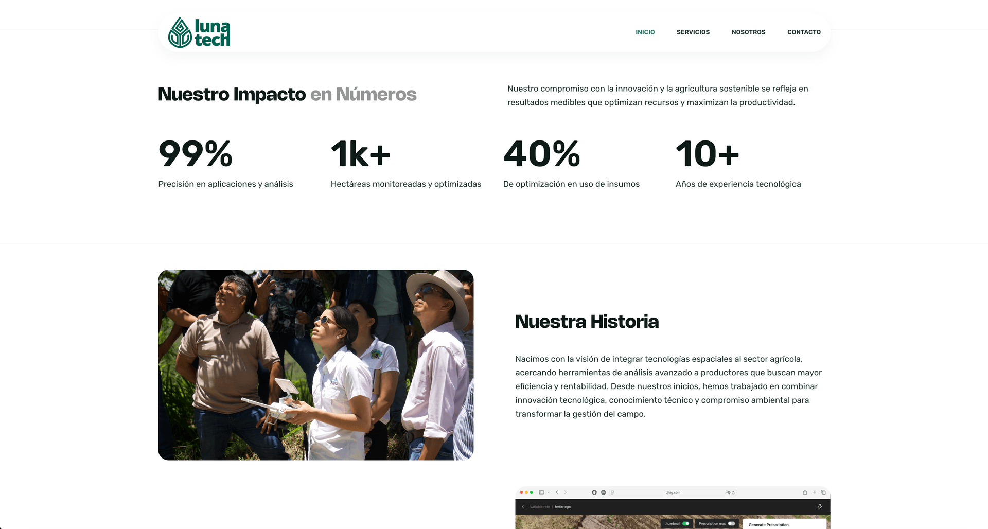 Sitio de Lunatech