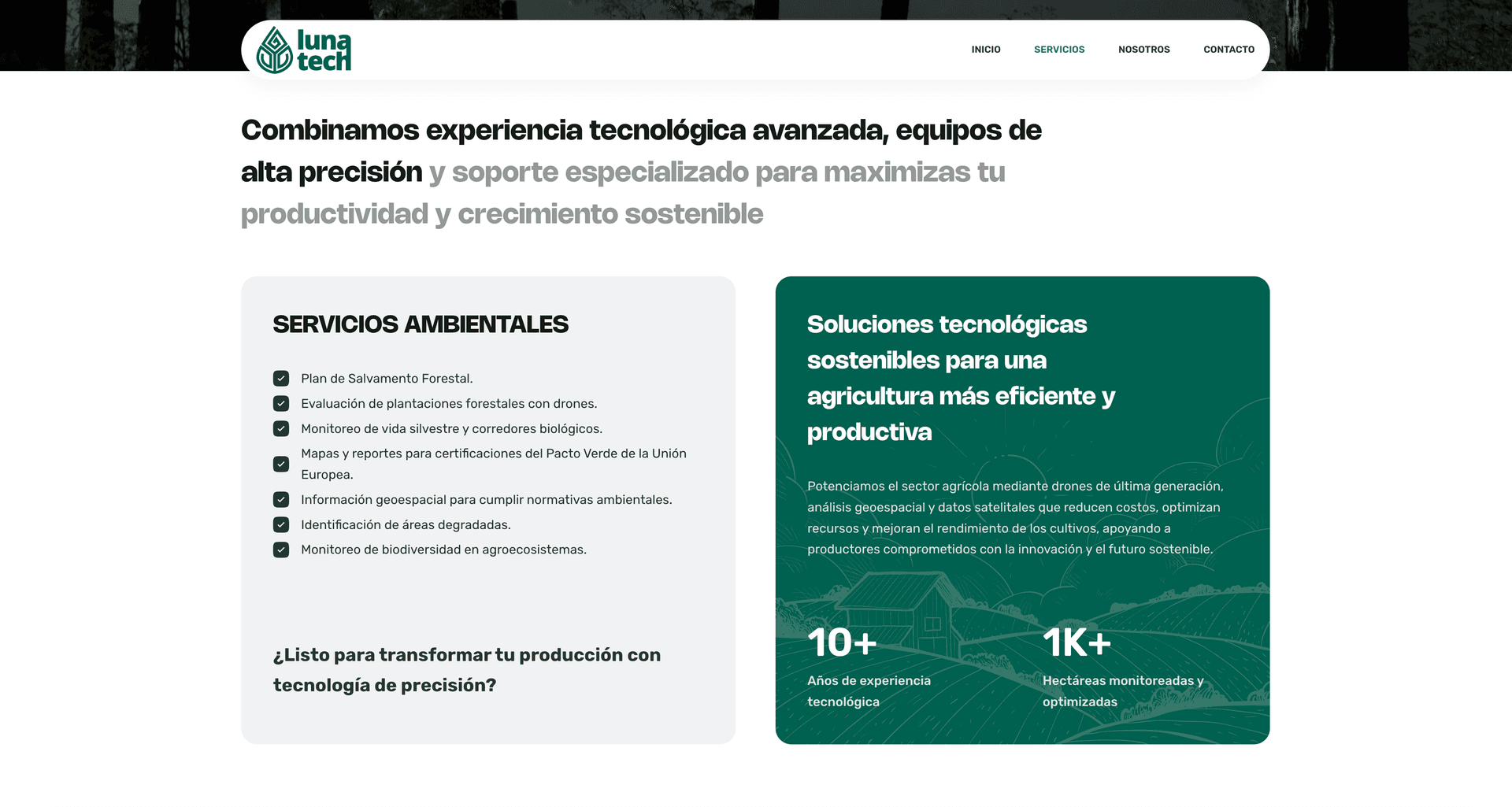 Sitio de Lunatech