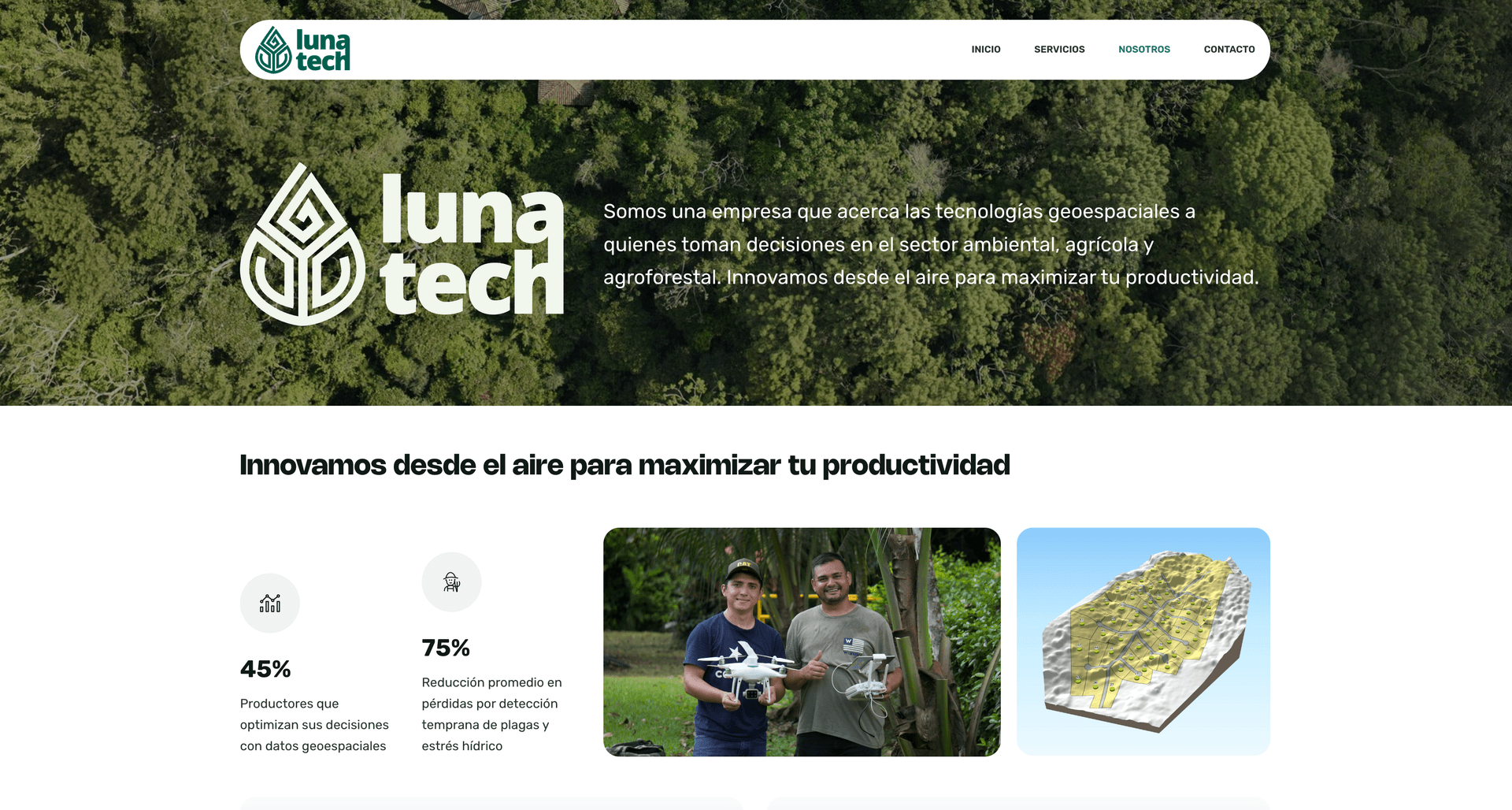 Sitio de Lunatech